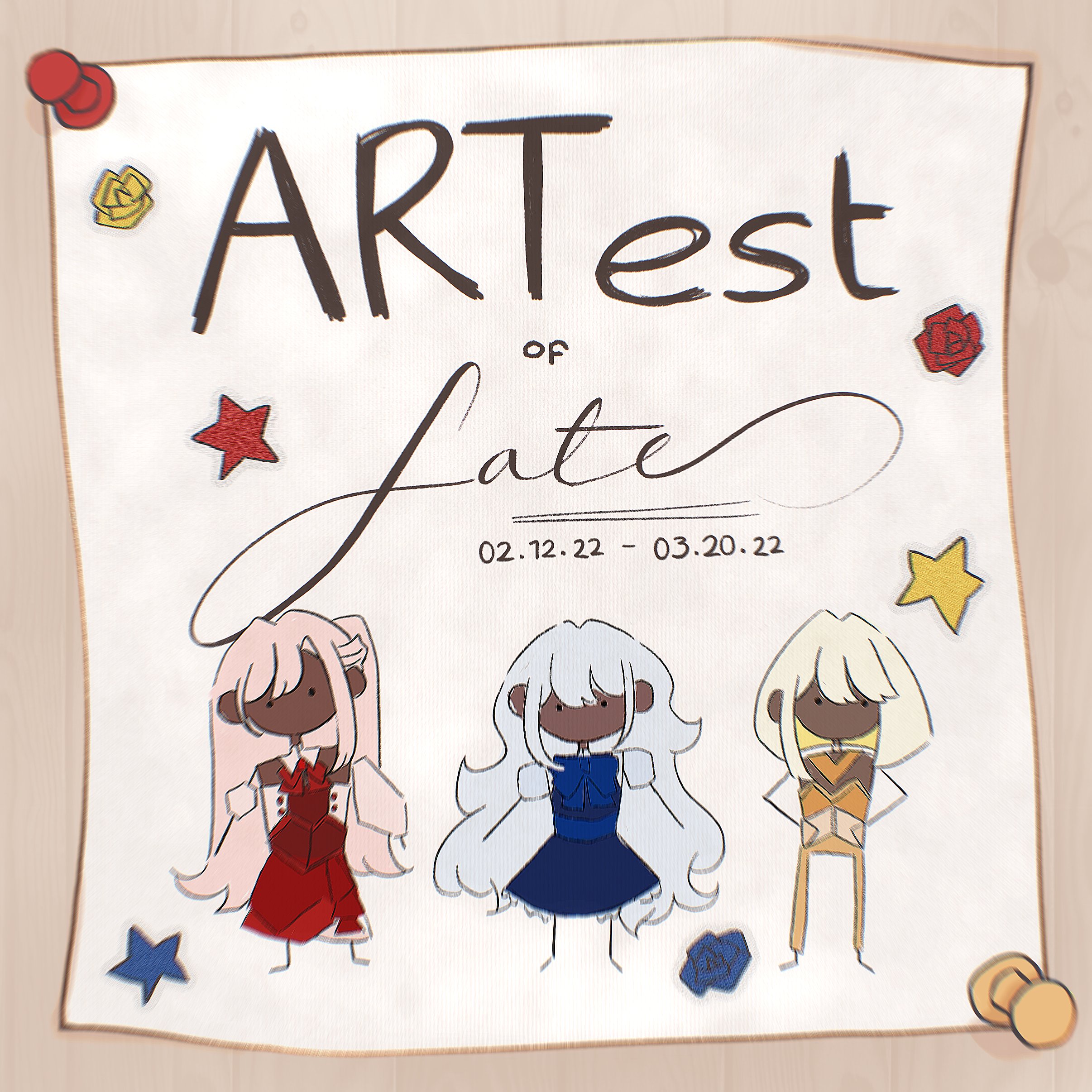 ArTest-of-Fate Announcement Poster